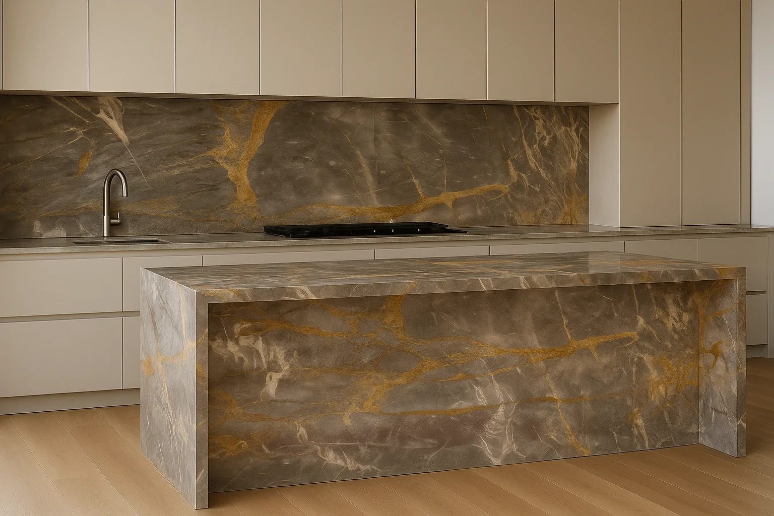 Baran Grey Kitchen
