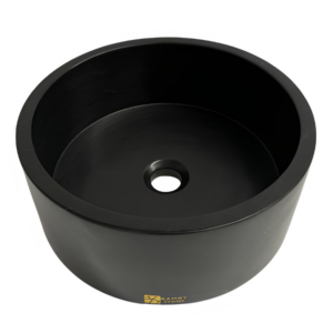 Alexander Black Tall Round Cross