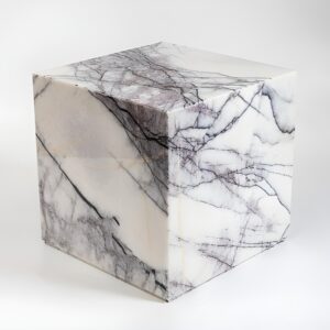 Lilac Exclusive Polished Cube Cross