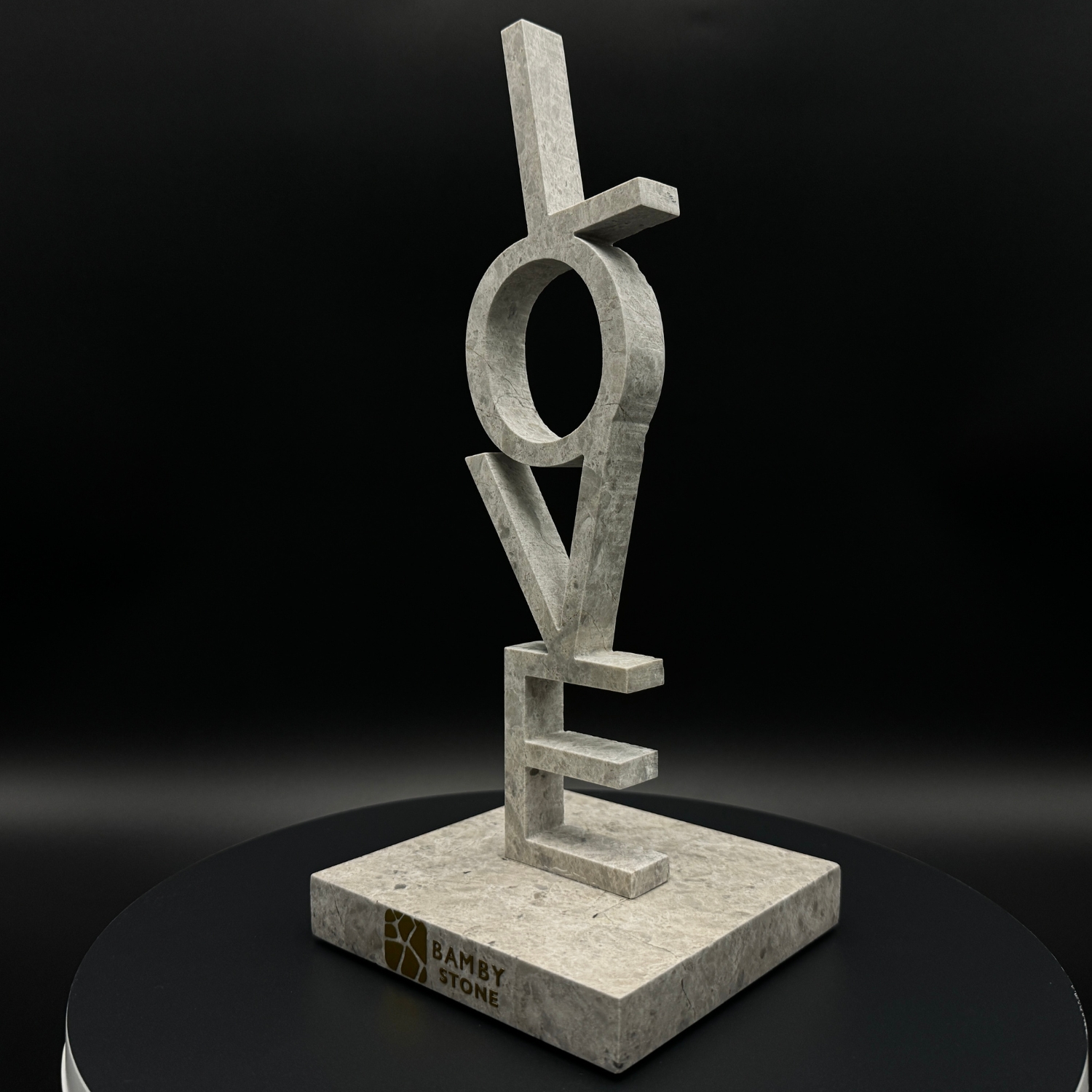 Okonite Love Sculpture - Bridging Physical and Spiritual Realms