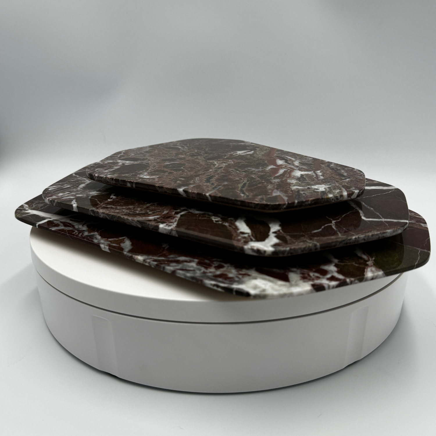 Rosso Levanto Marble Platters - Inspire Your Culinary Creativity