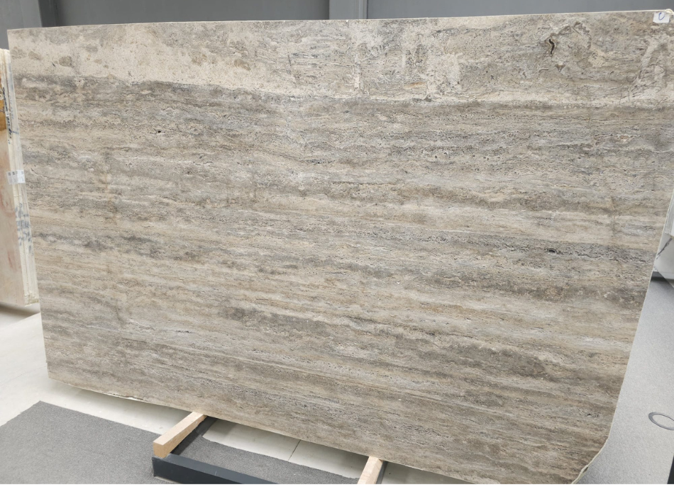 Travertine Silver Vein Cut Stone Slab