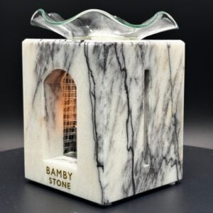 Celestial Lilac Storm Marble Oil Wax Burner