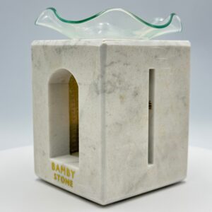 Bianco White Oil Burner Right Side