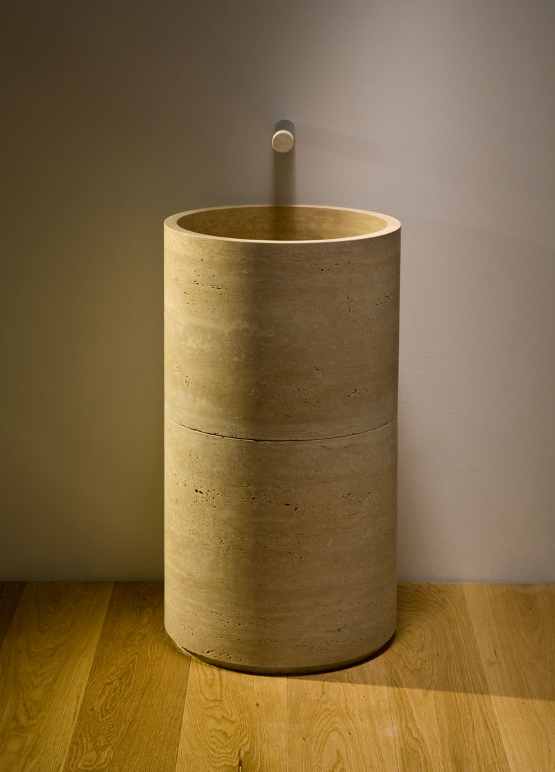 Travertine Basin Front