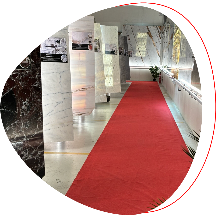 Bamby Stone Slabs Collection Showroom