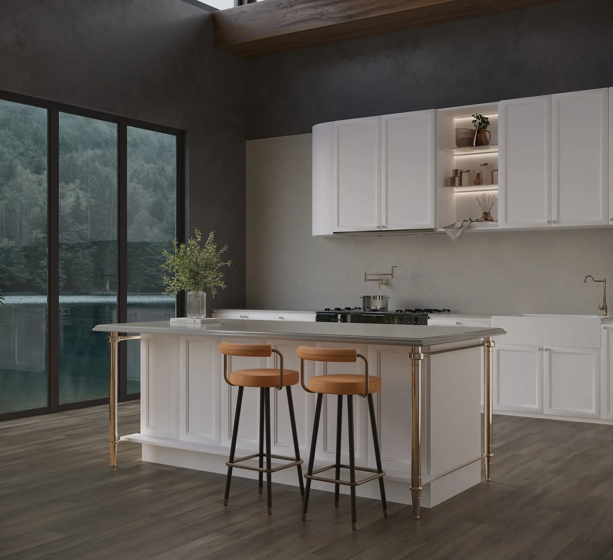 Abalos Kitchen with splashback