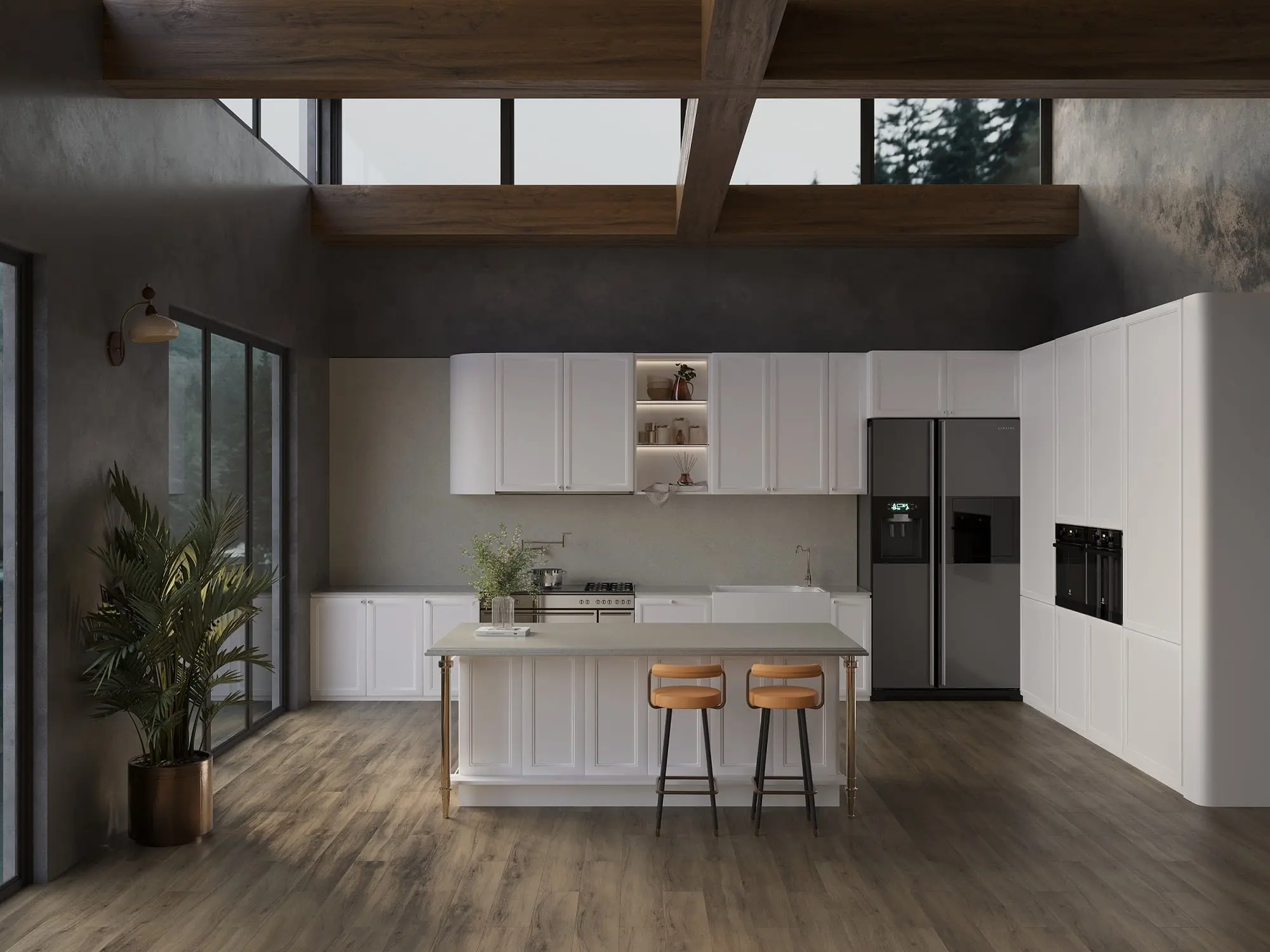 Abalos Luxury Island and kitchen benchtop