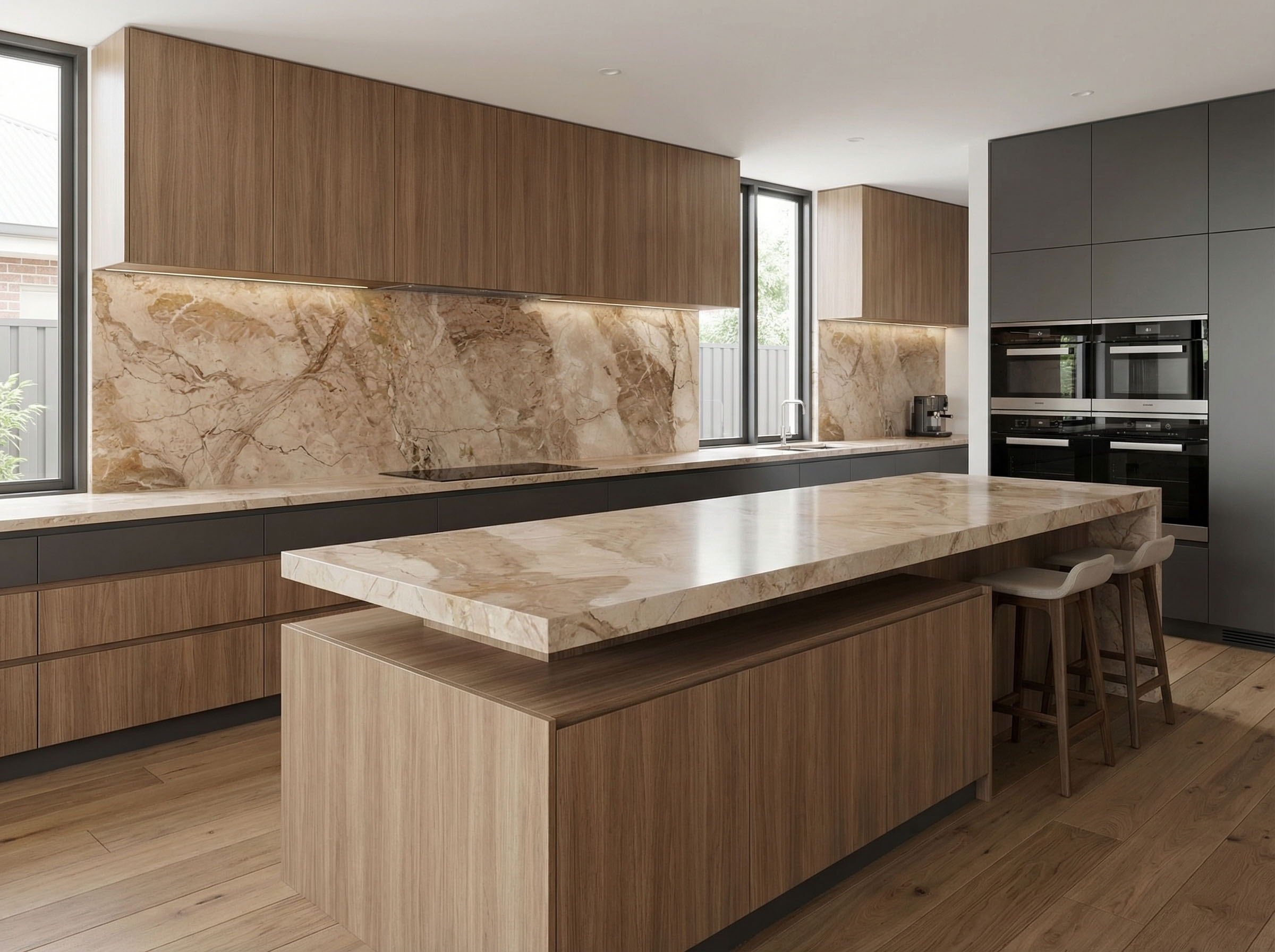 Breccia Aurora Kitchen