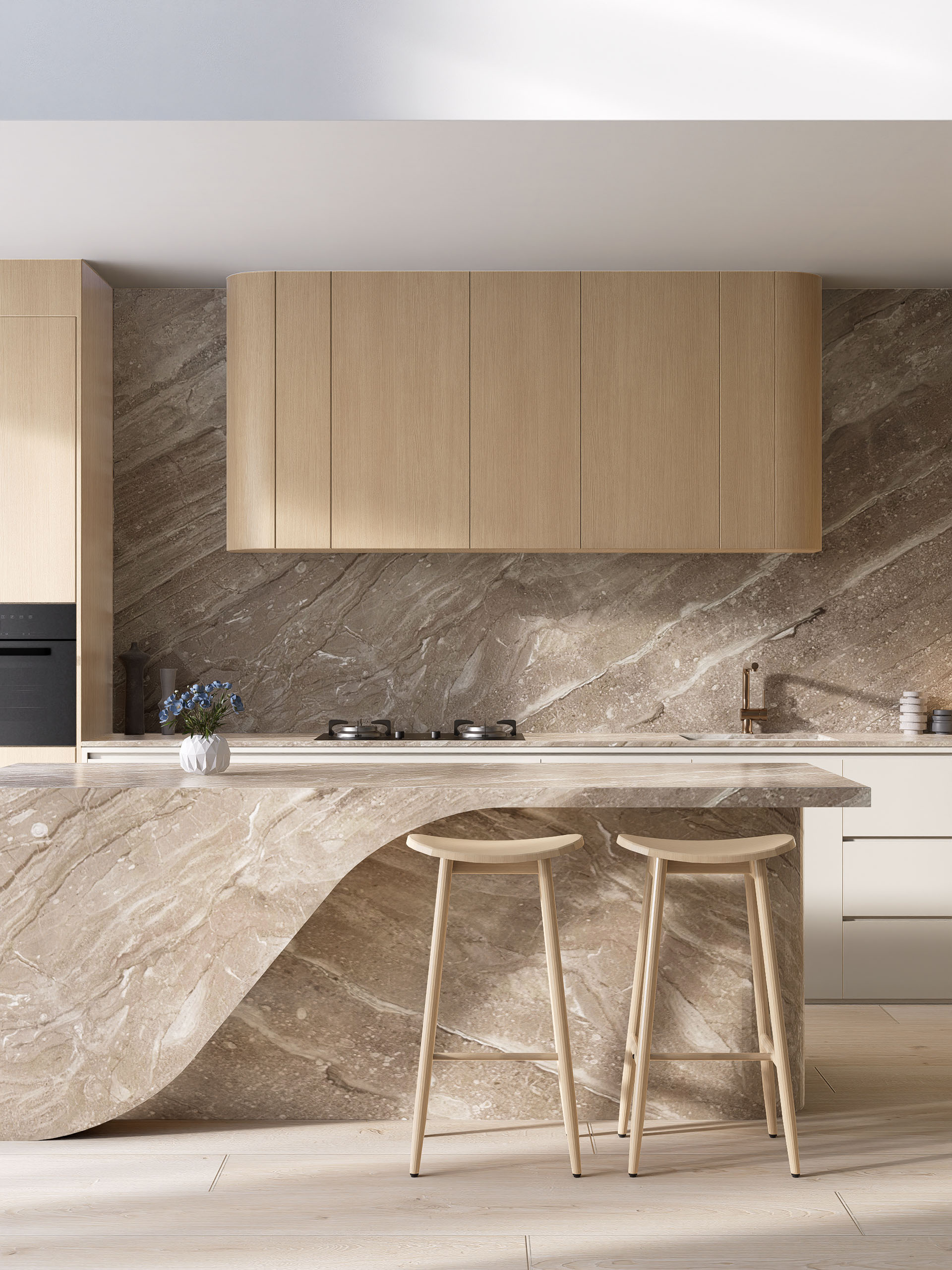 Daino Reale Kitchen Island