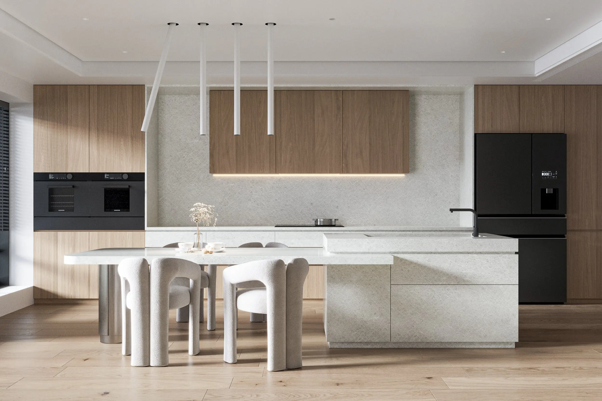 Danica Modern Kitchen with Island
