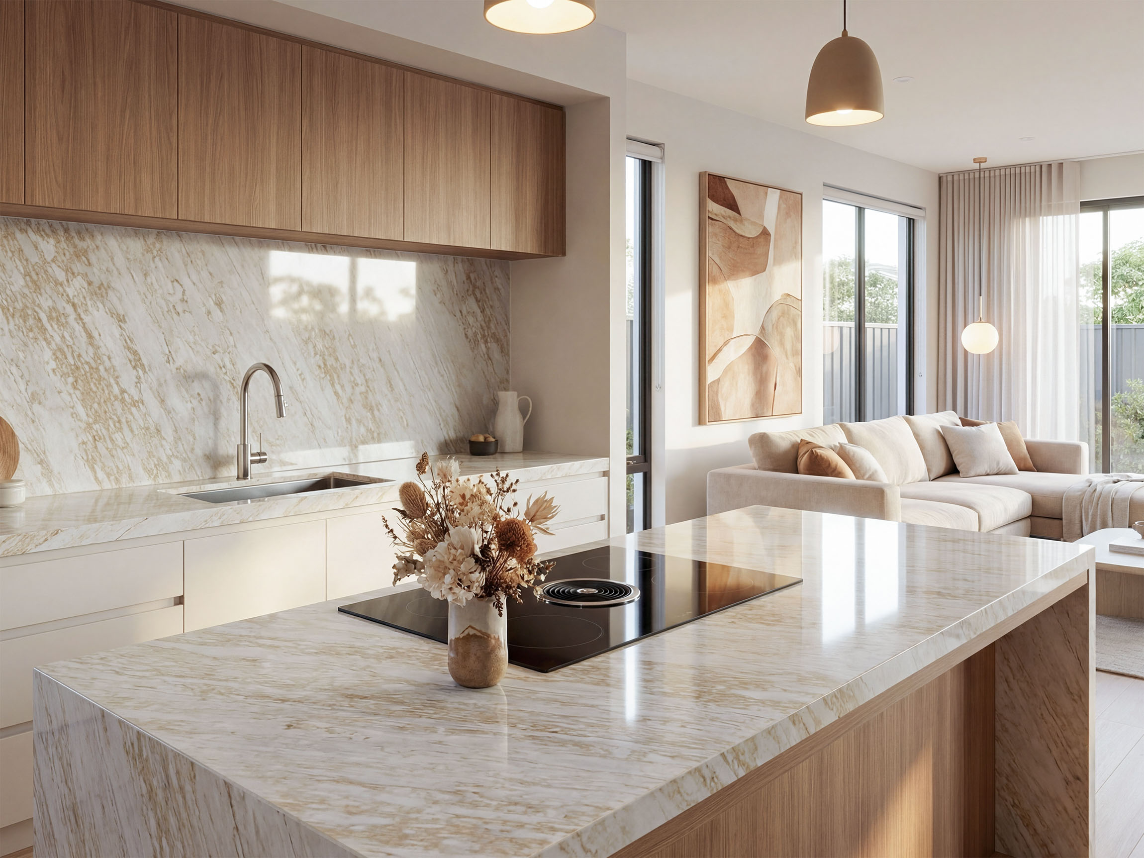 Desert Gold Kitchen