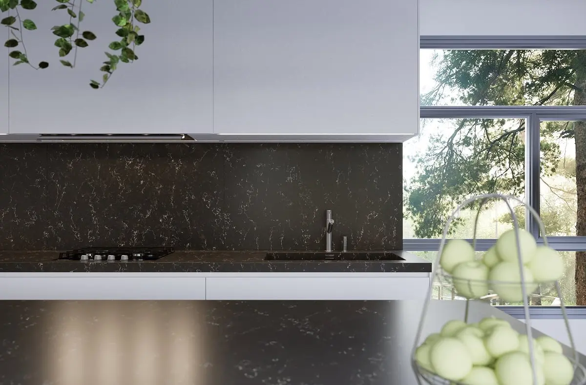 Emaya Benchtop with Splashback