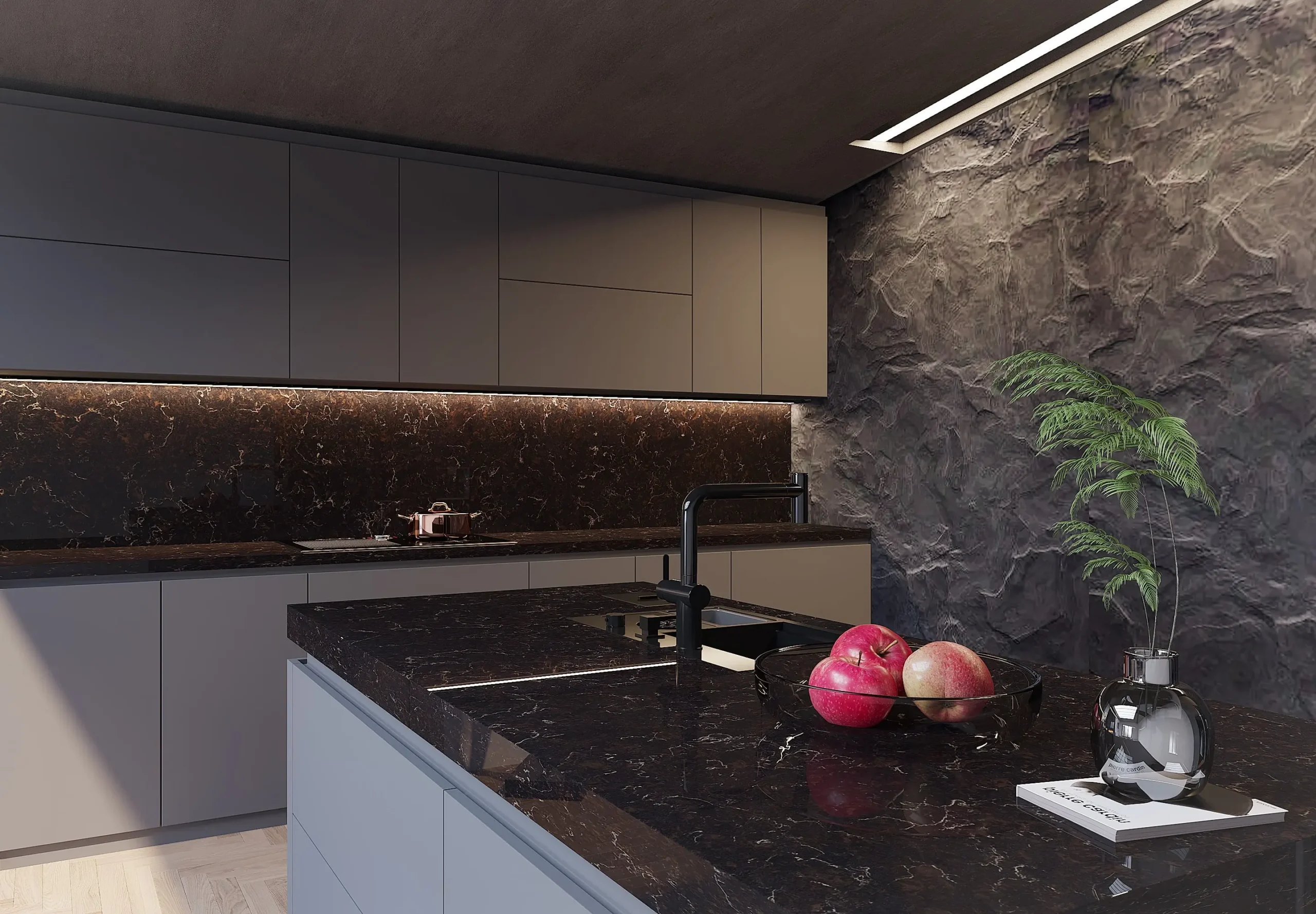 Emaya Full kitchen Wide Image