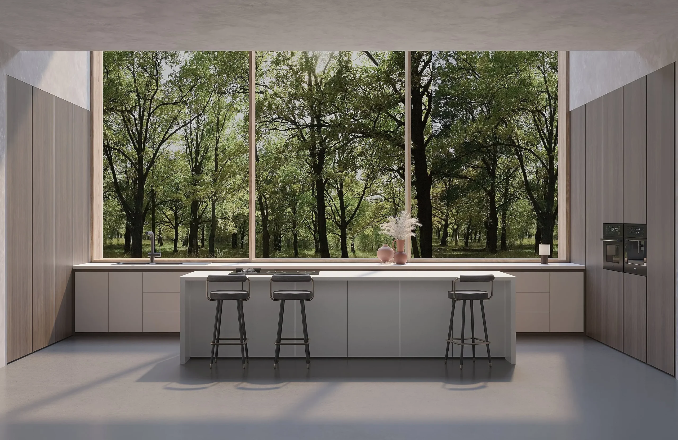 Koren Luxury Kitchen Wide View