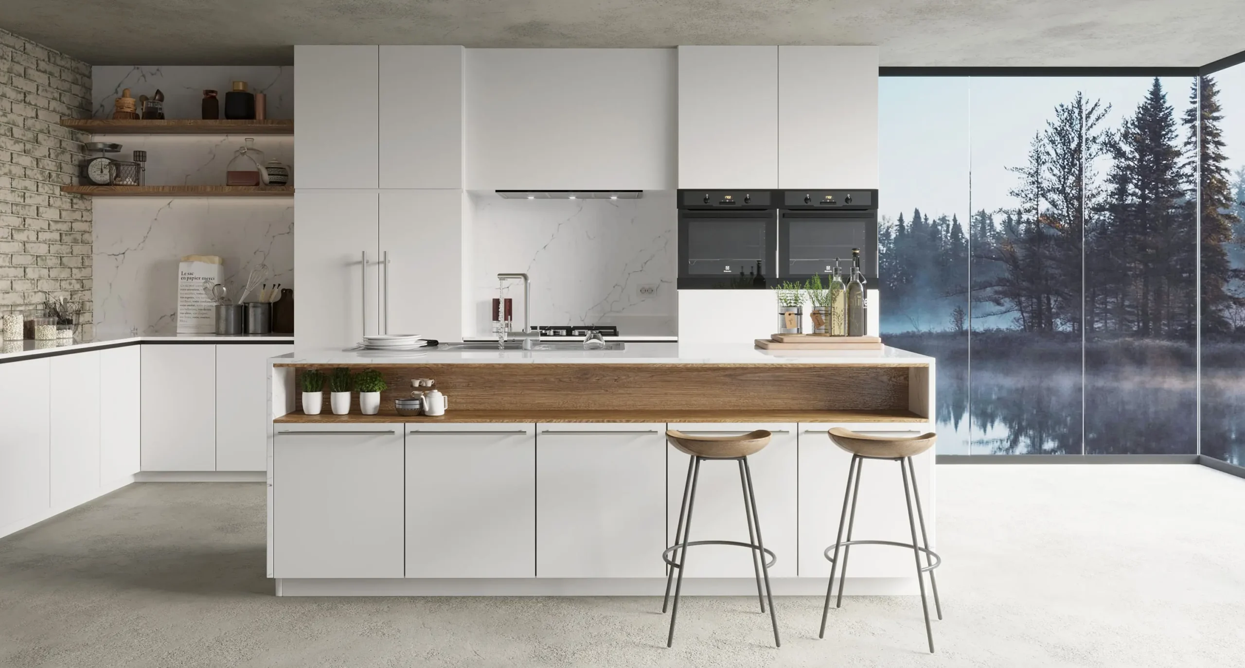 Seraphic Kitchen Island