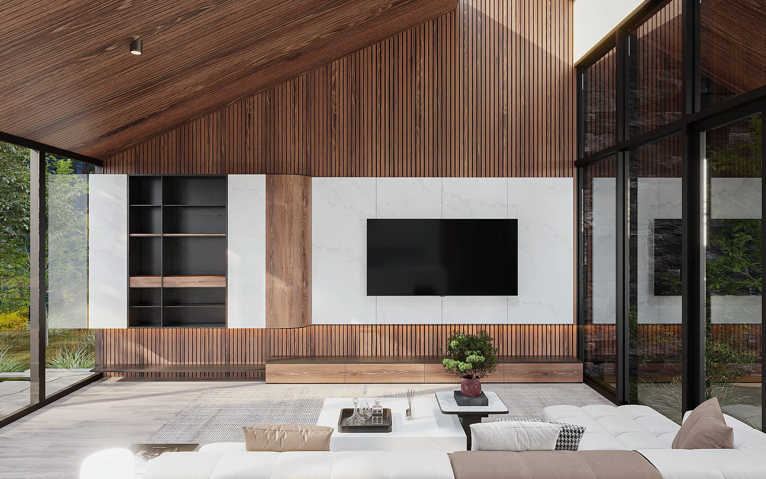 Zyaire Feature Wall