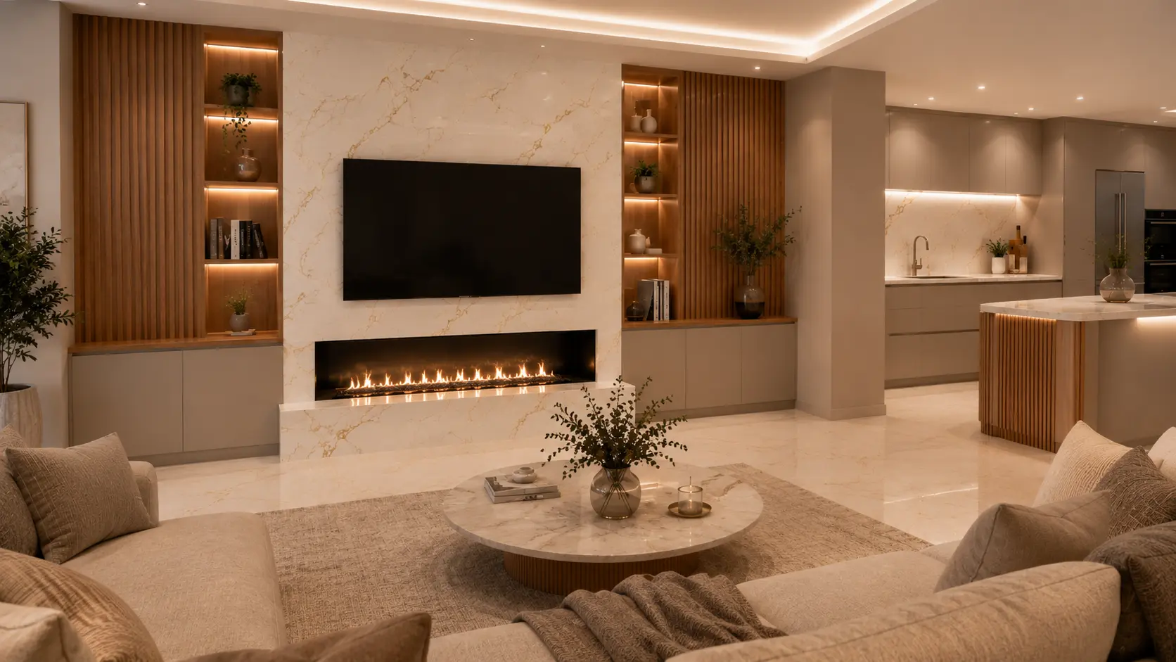 Roma Gold Tv Unit