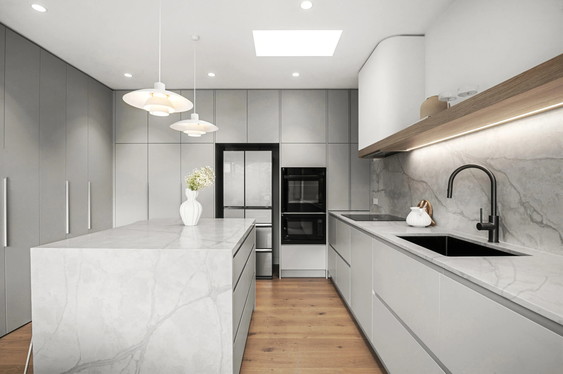 Bianco Perla kitchen 2