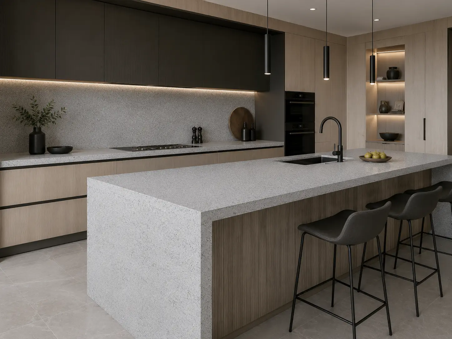 Coastal Grey Kitchen