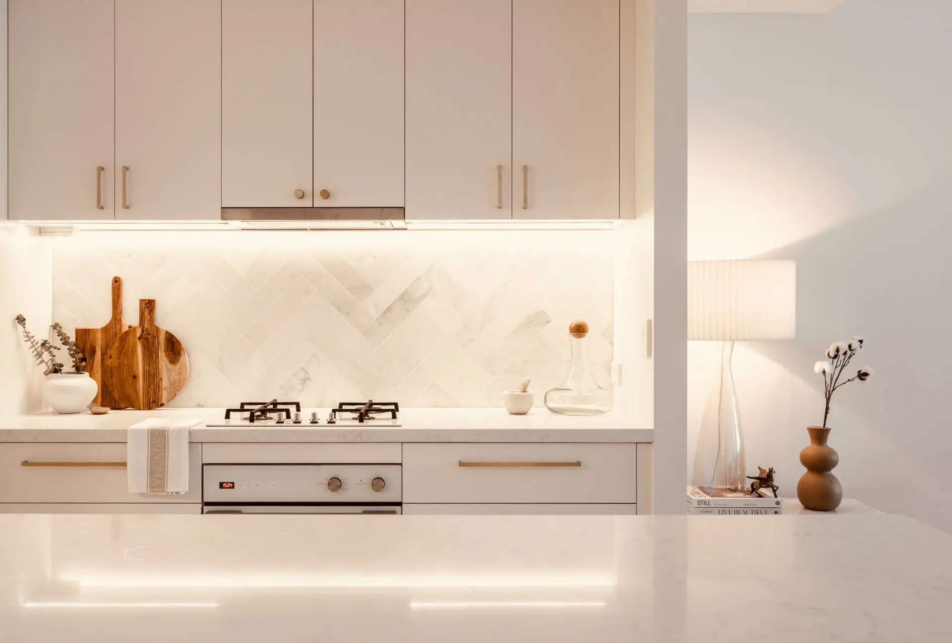 Cotton Ice benchtop