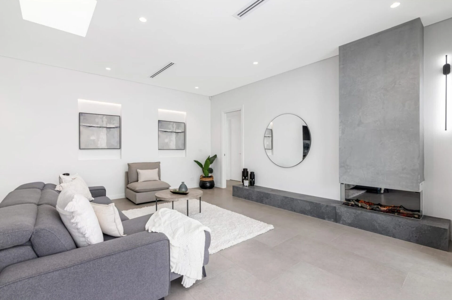Earth Core living room