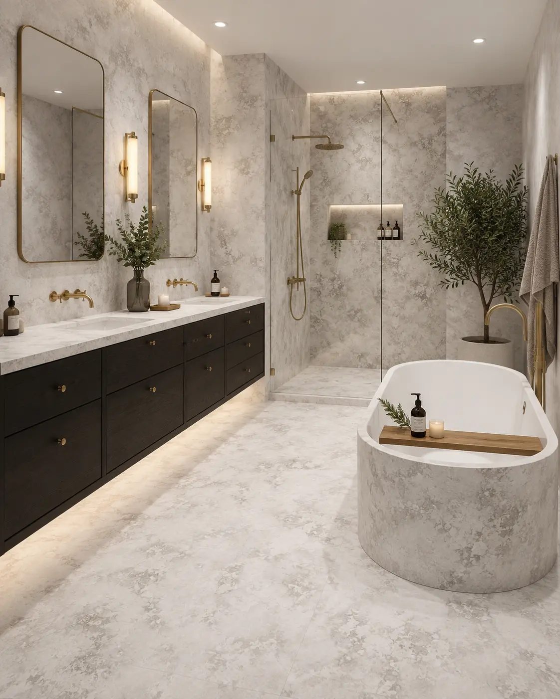 Storm Clouds bathroom