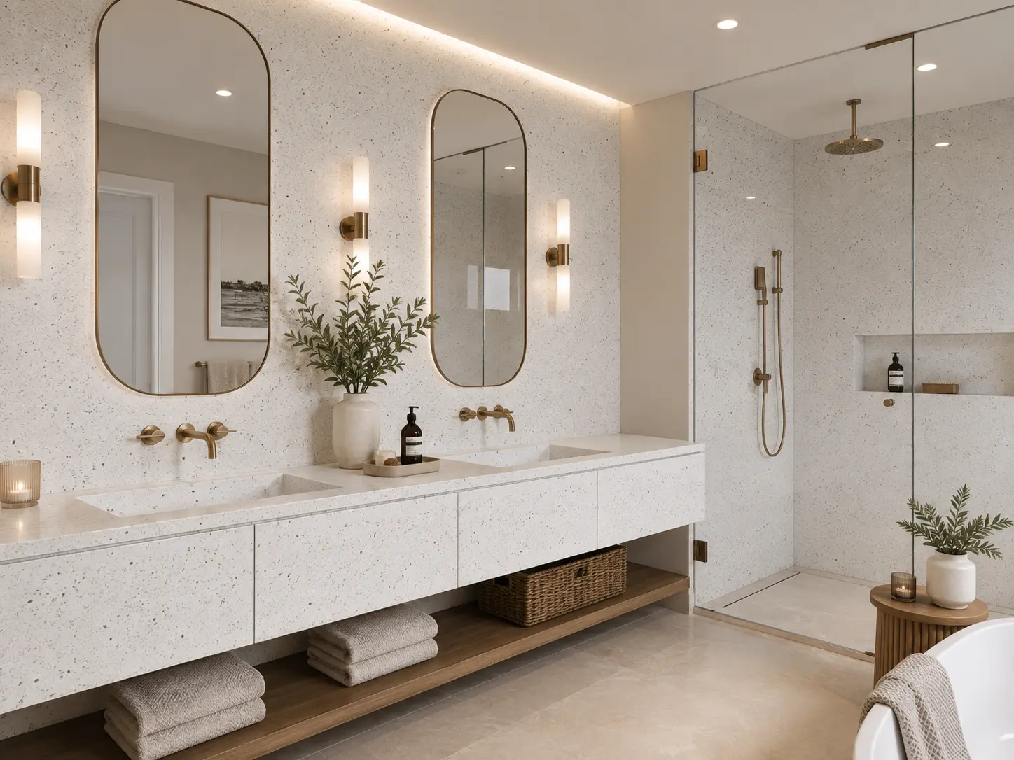 Diamond White bathroom