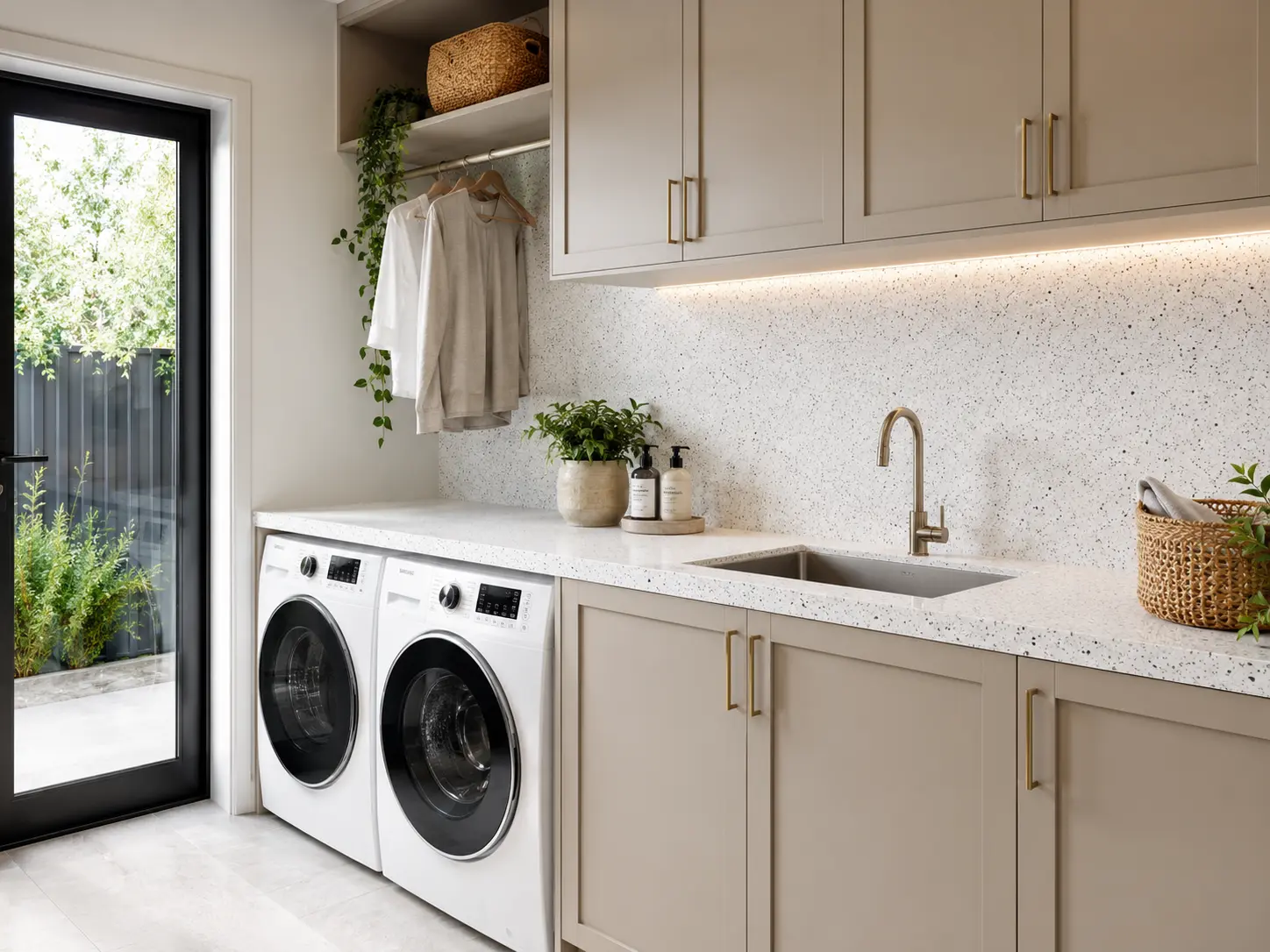 Diamond White laundry
